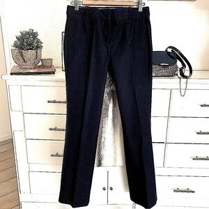 J.Crew Favorite Fit 100% cotton Navy Blue Dress Pants Size 4